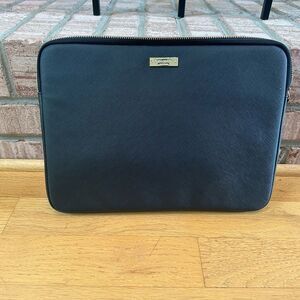 Kate Spade Black Laptop Sleeve Sleek Professional Design